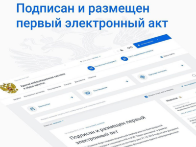 Электронное актирование в ЕИС с 01.01.2022 года. Инструкция